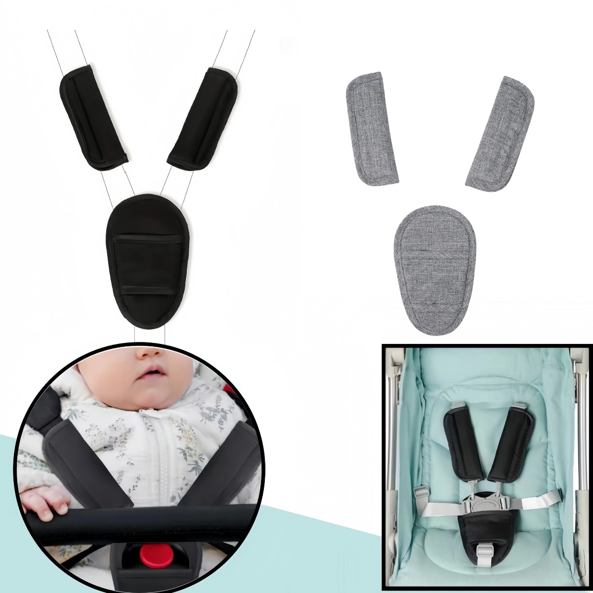 Coussinets universels pour cei - Infant Car Seat Cover avis et prix